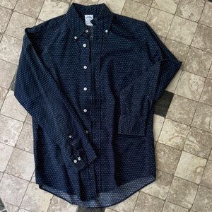 Brooks Brothers Dark Blue Button Down Shirt